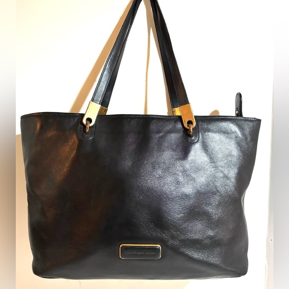 Marc by Marc Jacob’s Black Leather Tote Bag
